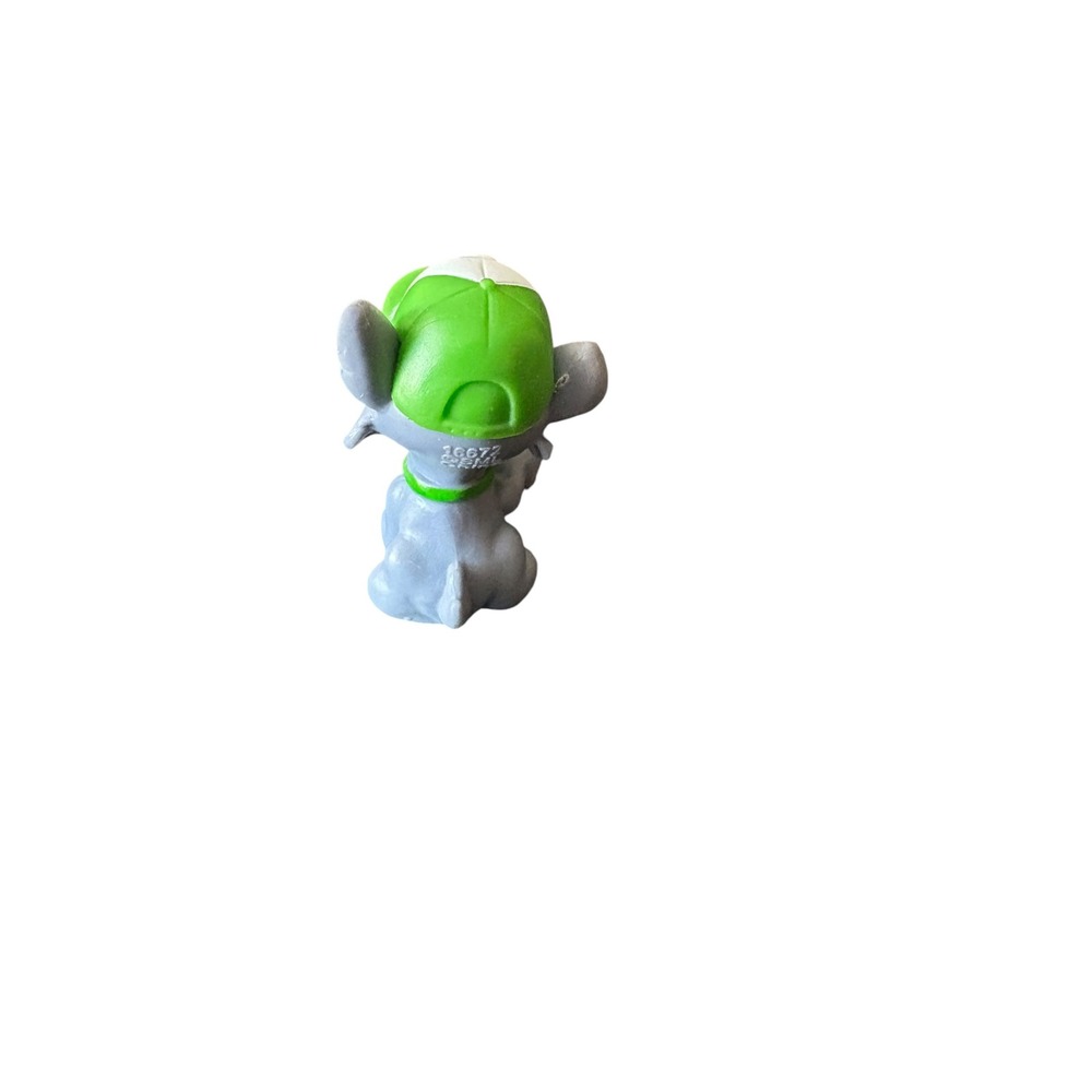 PAW Patrol Rocky Mini Figure 2" Gray Green Recycling Pup Toy Figurine - Picture 3 of 5